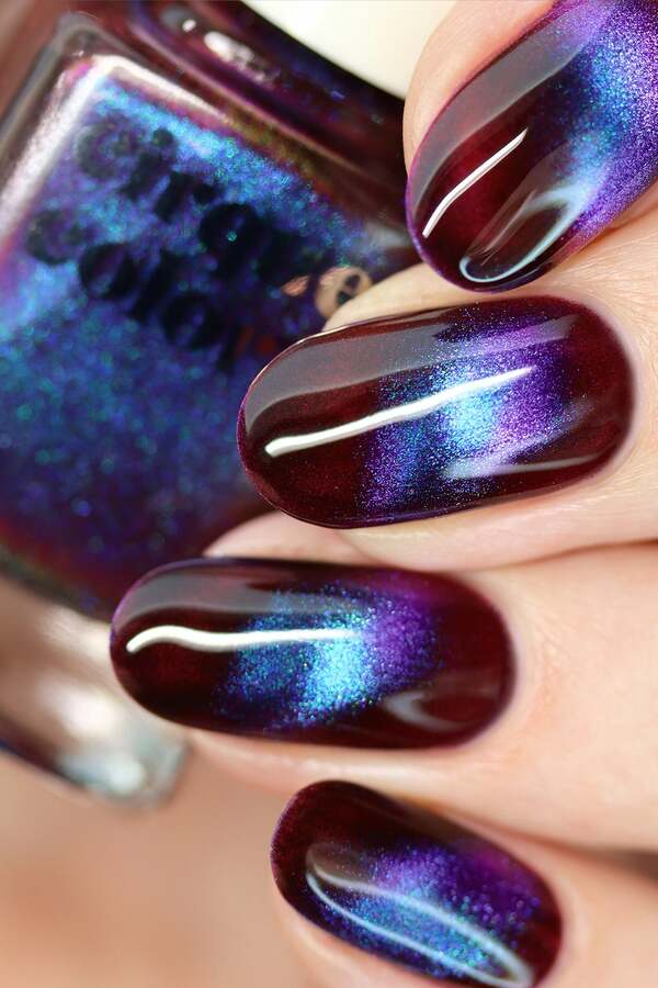 Nail polish swatch / manicure of shade Cirque Colors Paradox