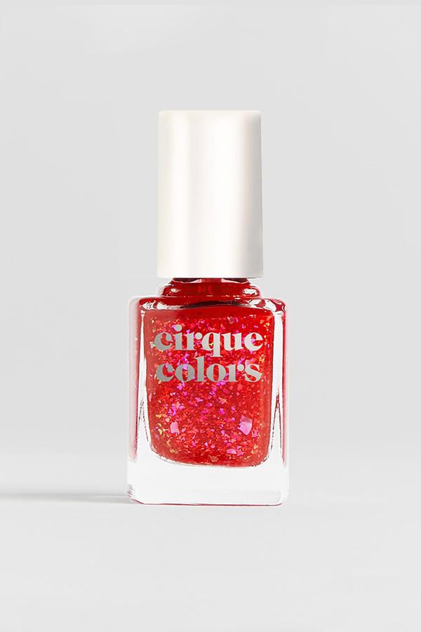 Nail polish swatch / manicure of shade Cirque Colors Candy Apple