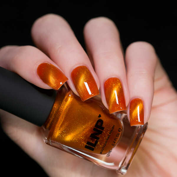 Nail polish swatch / manicure of shade I Love Nail Polish Amber