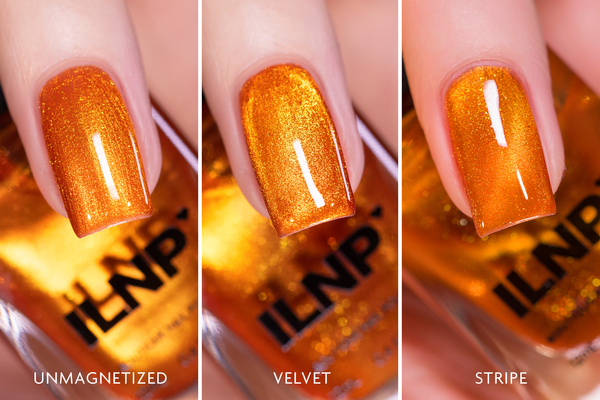 Nail polish swatch / manicure of shade I Love Nail Polish Amber