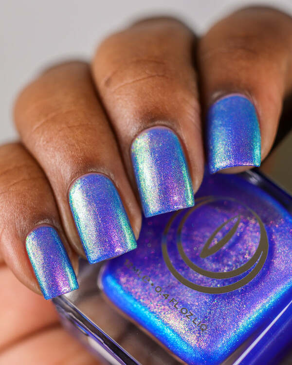 Nail polish swatch / manicure of shade Mooncat Mercury's Tears