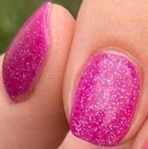 Nail polish swatch / manicure of shade Revel Dragon Fruit