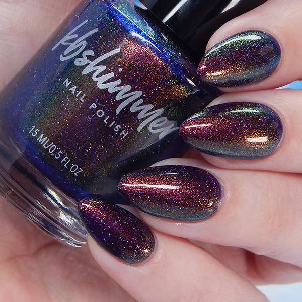 Nail polish swatch / manicure of shade KBShimmer Northern Exposure