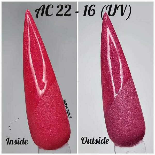 Nail polish swatch / manicure of shade Revel AC22-16