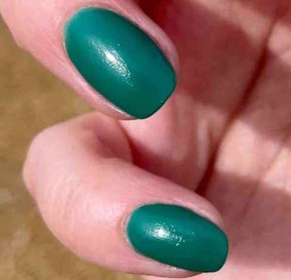 Nail polish swatch / manicure of shade Revel Lost At Sea