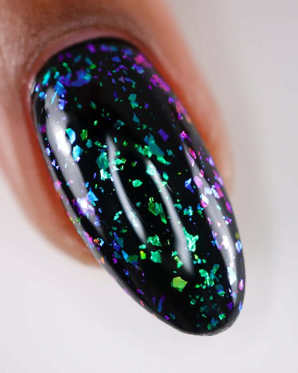 Nail polish swatch / manicure of shade Mooncat Foxfire