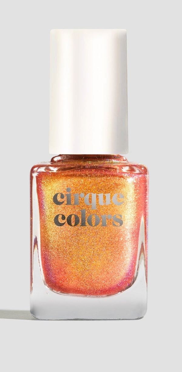 Nail polish swatch / manicure of shade Cirque Colors Flaminglow