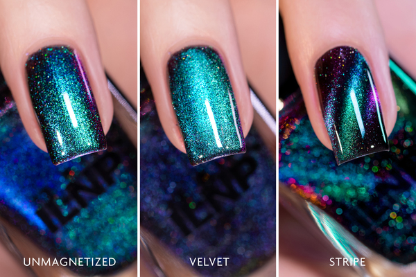 Nail polish swatch / manicure of shade I Love Nail Polish Deep Space