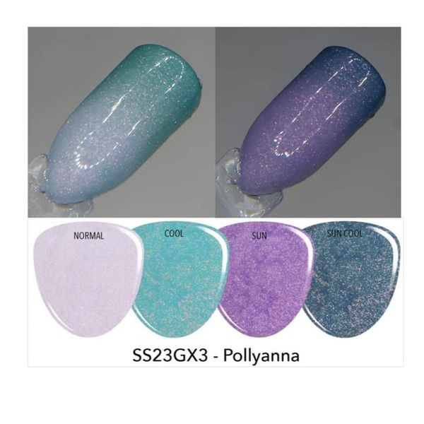 Nail polish swatch / manicure of shade Revel Pollyanna