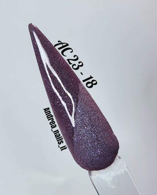 Nail polish swatch / manicure of shade Revel AC23-18