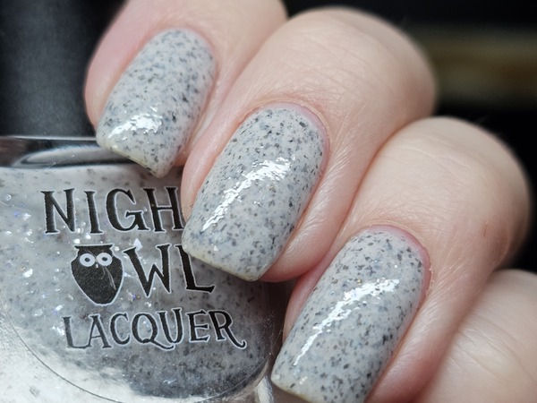 Nail polish swatch / manicure of shade Night Owl Lacquer You're All Terrible