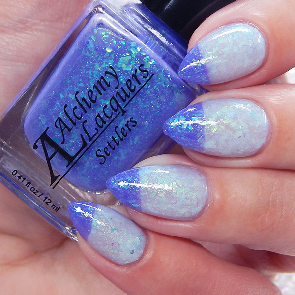 Nail polish swatch / manicure of shade Alchemy Lacquers Settlers