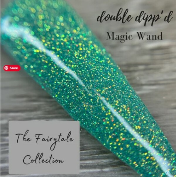 Nail polish swatch / manicure of shade Double Dipp'd Magic Wand