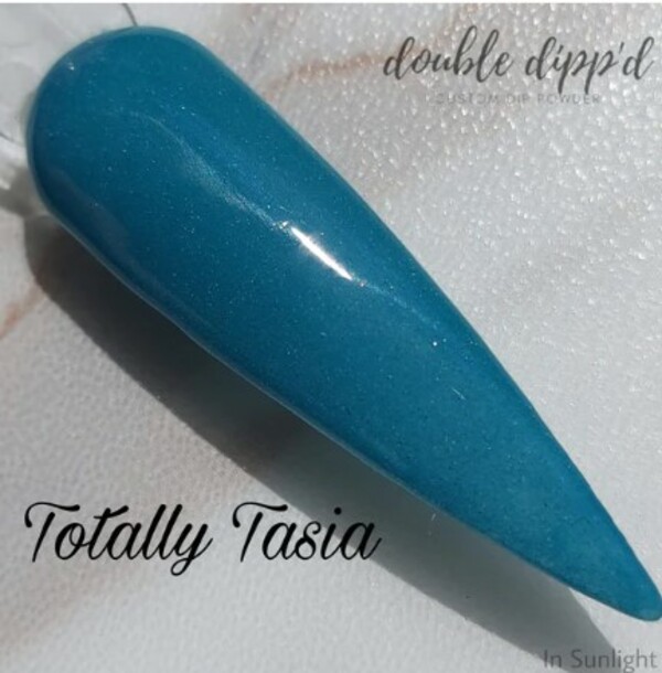 Nail polish swatch / manicure of shade Double Dipp'd Totally Tasia