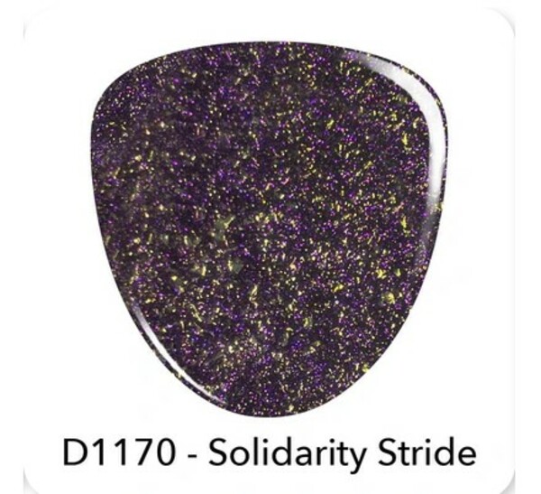 Nail polish swatch / manicure of shade Revel Solidarity Stride