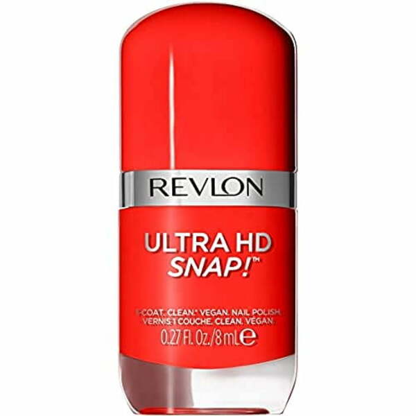 Nail polish swatch / manicure of shade Revlon She's on fire