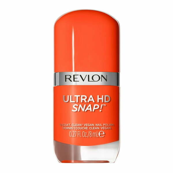 Nail polish swatch / manicure of shade Revlon Hot stuff