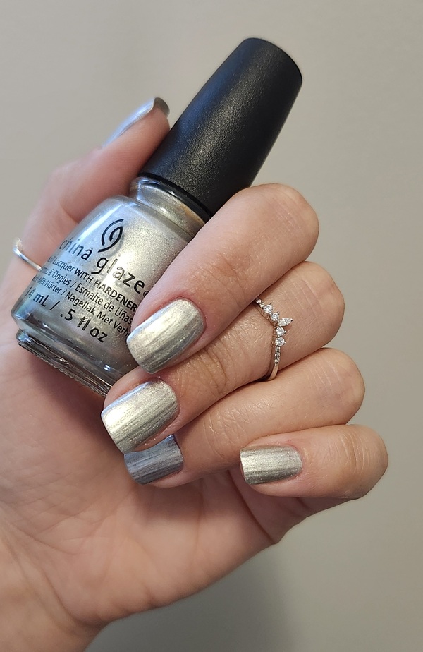 Nail polish swatch / manicure of shade China Glaze It's A-Boat Time!