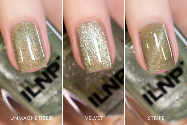 Nail polish swatch / manicure of shade I Love Nail Polish Velour