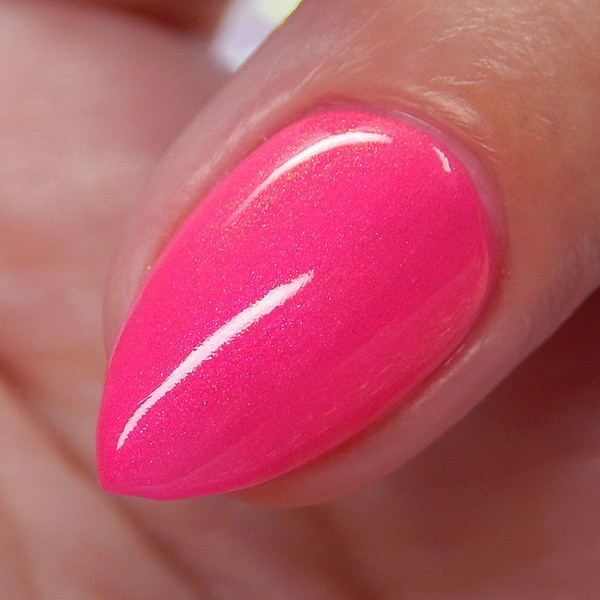 Nail polish swatch / manicure of shade Atomic Polish Narf