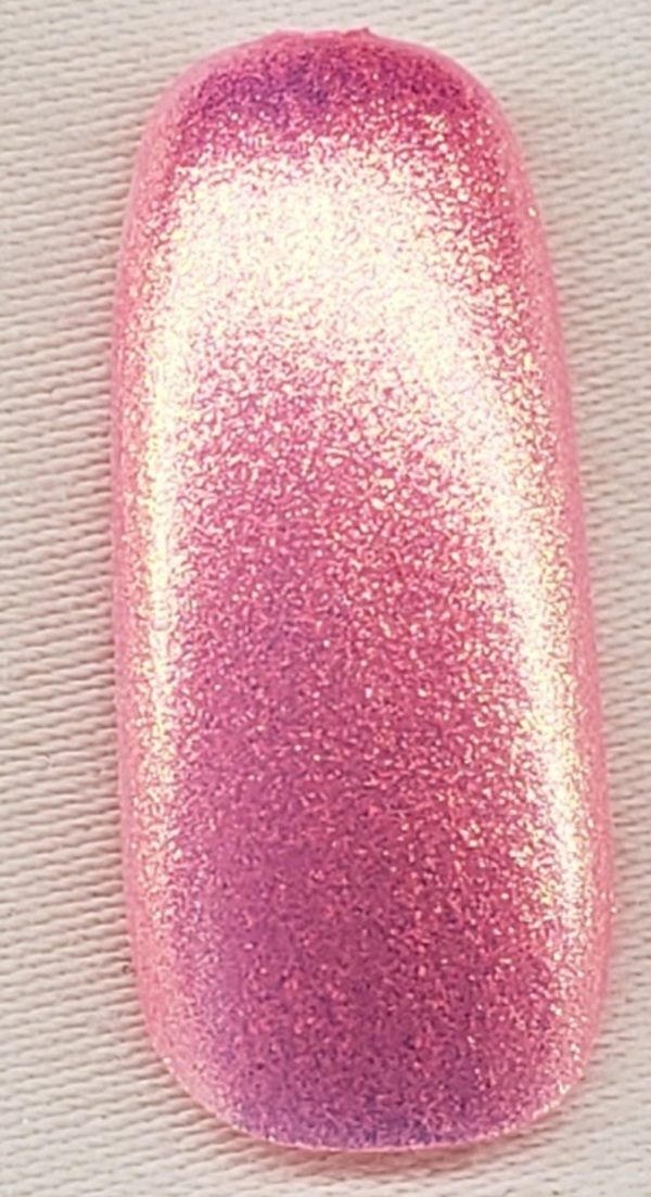 Nail polish swatch / manicure of shade Cupcake Polish Pink Sands