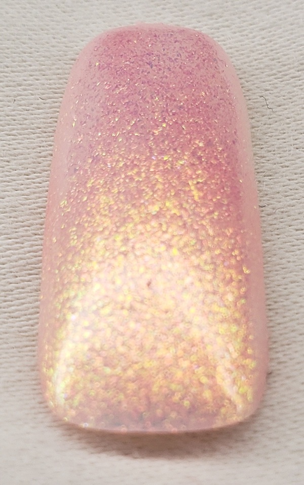 Nail polish swatch / manicure of shade Maniology Fuzzy Navel