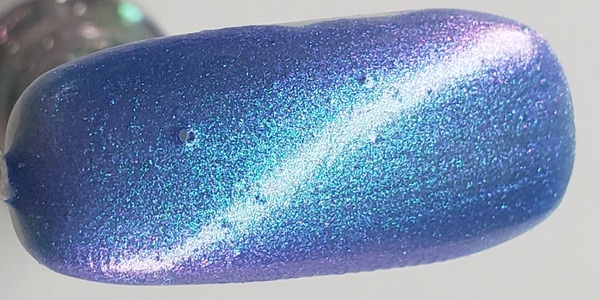 Nail polish swatch / manicure of shade KBShimmer Splash Talking