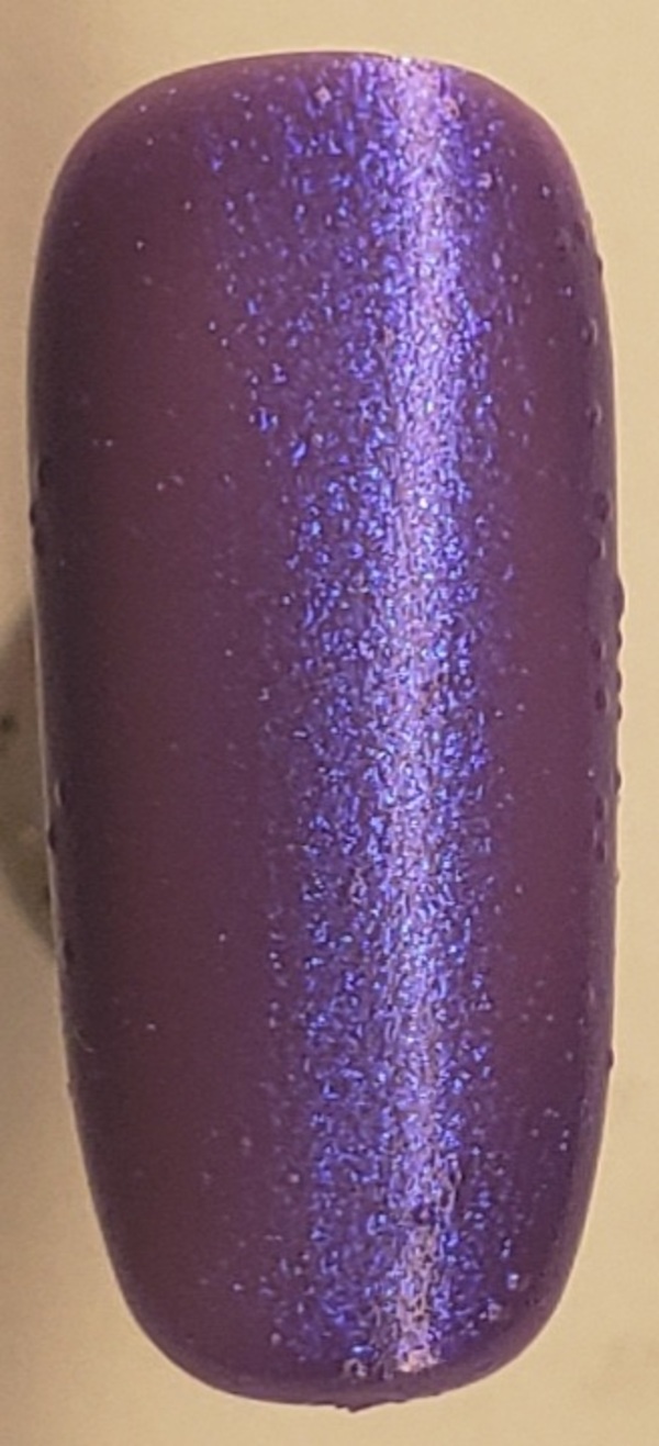 Nail polish swatch / manicure of shade Fancy Gloss Grape Escape