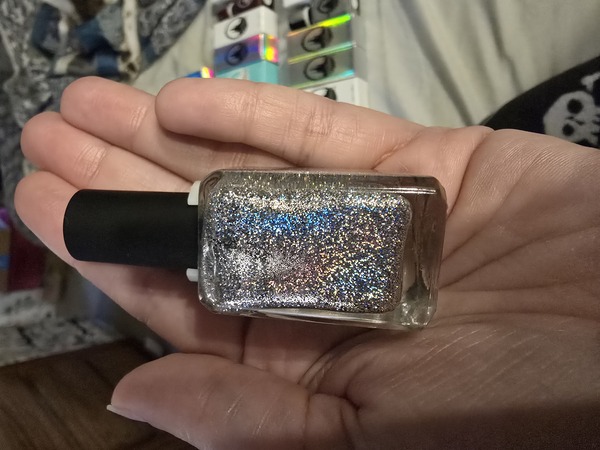 Nail polish swatch / manicure of shade Enchanted Polish Tinsel