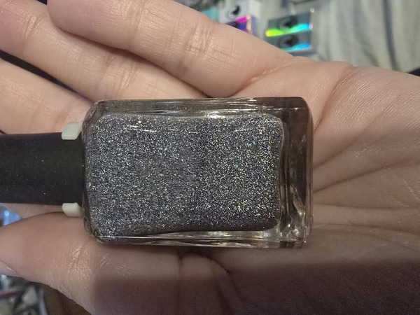 Nail polish swatch / manicure of shade Enchanted Polish Rainbow ashes