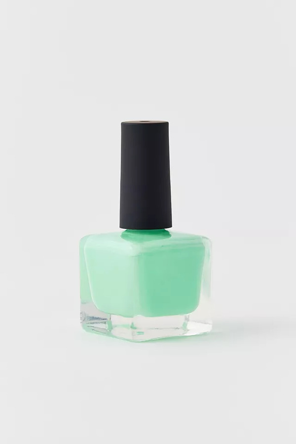 Nail polish swatch / manicure of shade Urban Outfitters Mint 2 be