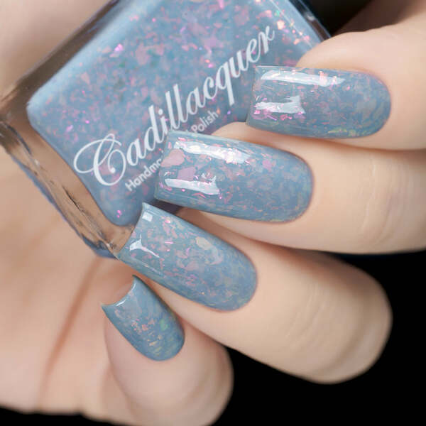 Nail polish swatch / manicure of shade Cadillacquer You Don't Feel The Air Flexing