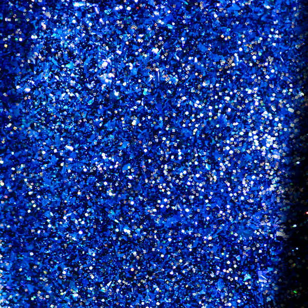 Nail polish swatch / manicure of shade Holo Taco Playing With Sapphire