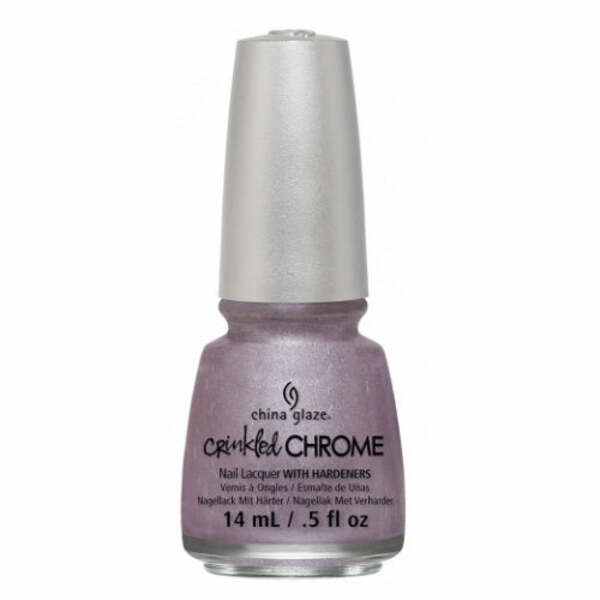 Nail polish swatch / manicure of shade China Glaze Crush, crush, baby