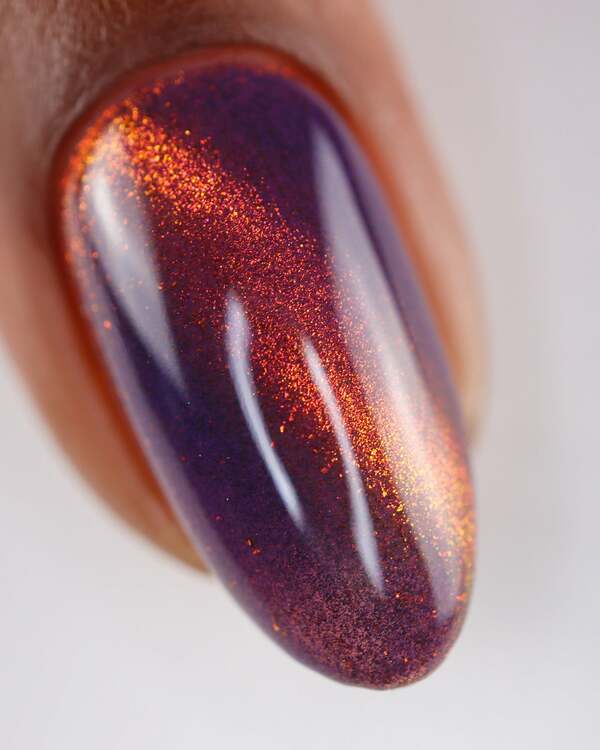 Nail polish swatch / manicure of shade Mooncat Fields of Lavender