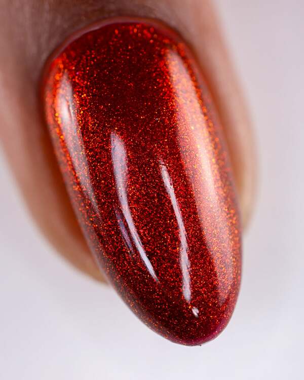 Nail polish swatch / manicure of shade Mooncat The Arsonist