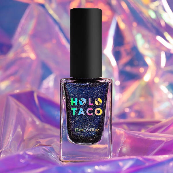 Nail polish swatch / manicure of shade Holo Taco Going Solo