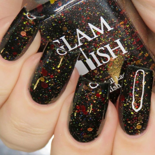 Nail polish swatch / manicure of shade Glam Polish I Never Look Back Darling, It Distracts From The Now