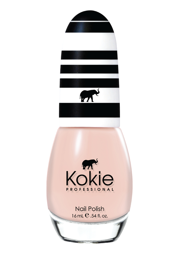 Nail polish swatch / manicure of shade Kokie Blossom