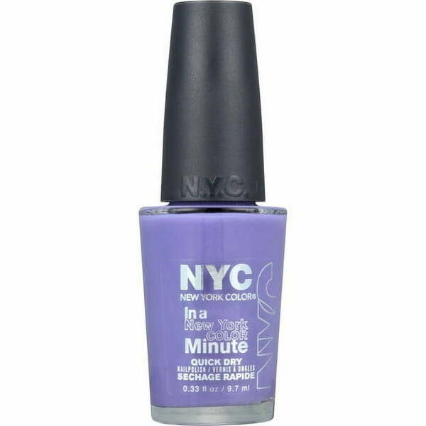 Nail polish swatch / manicure of shade NYC Nolita's lavender