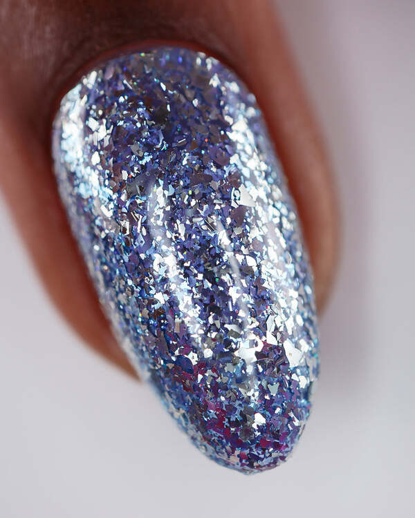 Nail polish swatch / manicure of shade Mooncat Star Destroyer