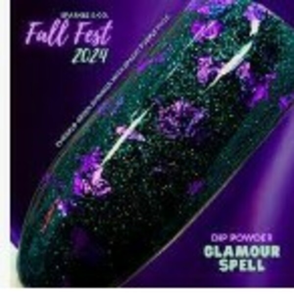 Nail polish swatch / manicure of shade Sparkle and Co. Glamour Spell