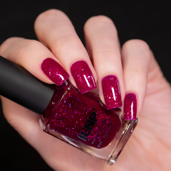 Nail polish swatch / manicure of shade I Love Nail Polish Curtain Call