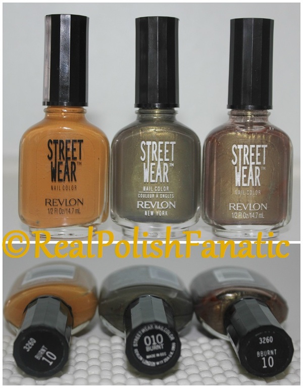 Nail polish swatch / manicure of shade Revlon Burnt (UK)