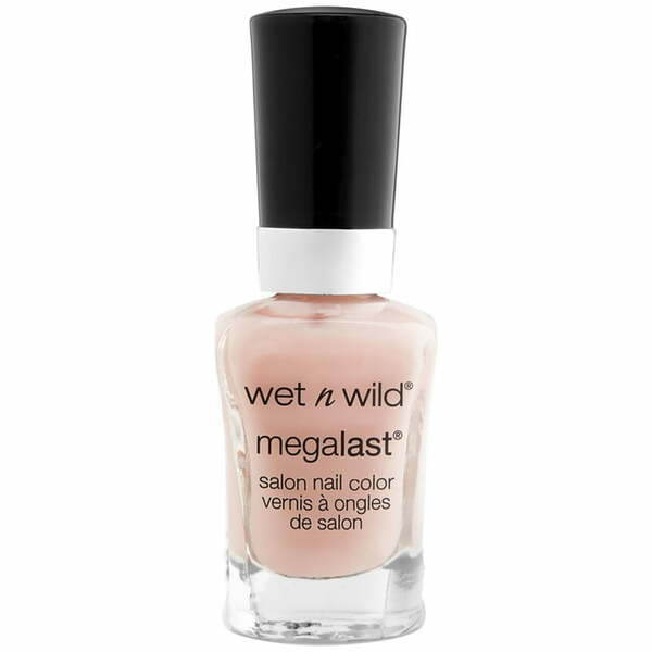 Nail polish swatch / manicure of shade wet n wild Sugar coat