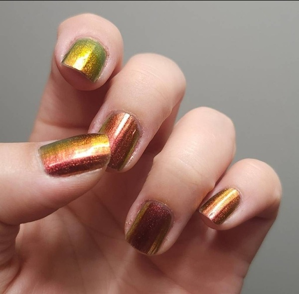 Nail polish swatch / manicure of shade Inspired Sense Alter Ego