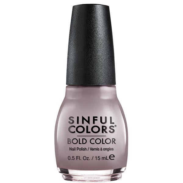 Nail polish swatch / manicure of shade Sinful Colors Taupe is dope!