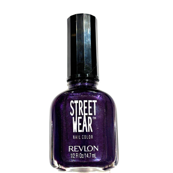 Nail polish swatch / manicure of shade Revlon Grape (Street Wear)