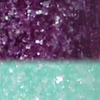 Nail polish swatch of shade Sparkle and Co. Alexandrite Crystal