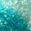 Nail polish swatch of shade Sparkle and Co. Aquamarine Crystal